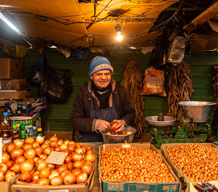 Skopje food market