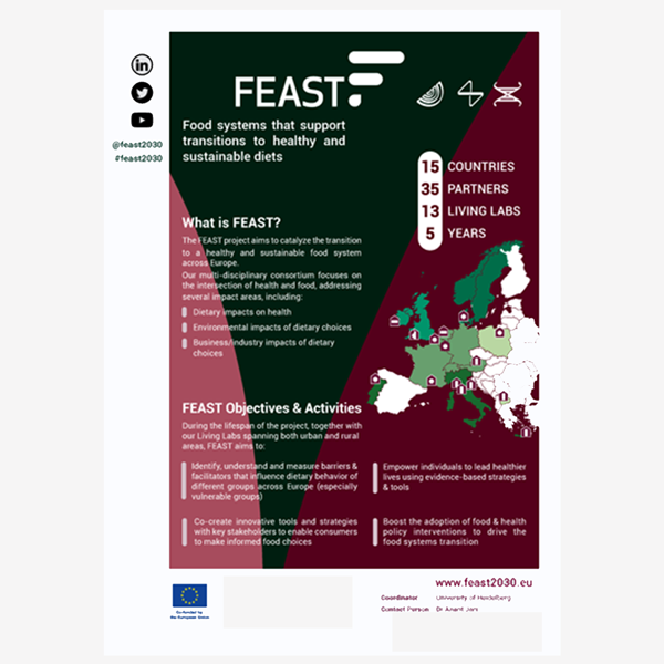 FEAST one pager poster