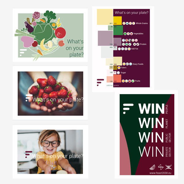 FEAST postcard series