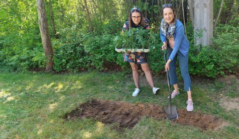 Garden work Living Lab Lodz