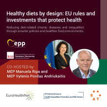 Policy Dialogue: Healthy diets by design – invitation teaser